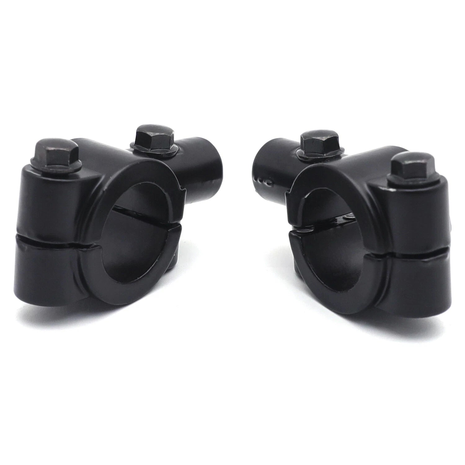 7/8" 22mm Motorcycle Handlebar Mirror Thread Mount Clamp Adaptor