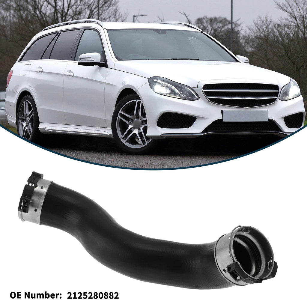 Radiator Hose for Mercedes-Benz E-Class W212 Boost Hose Black (2009–2016)