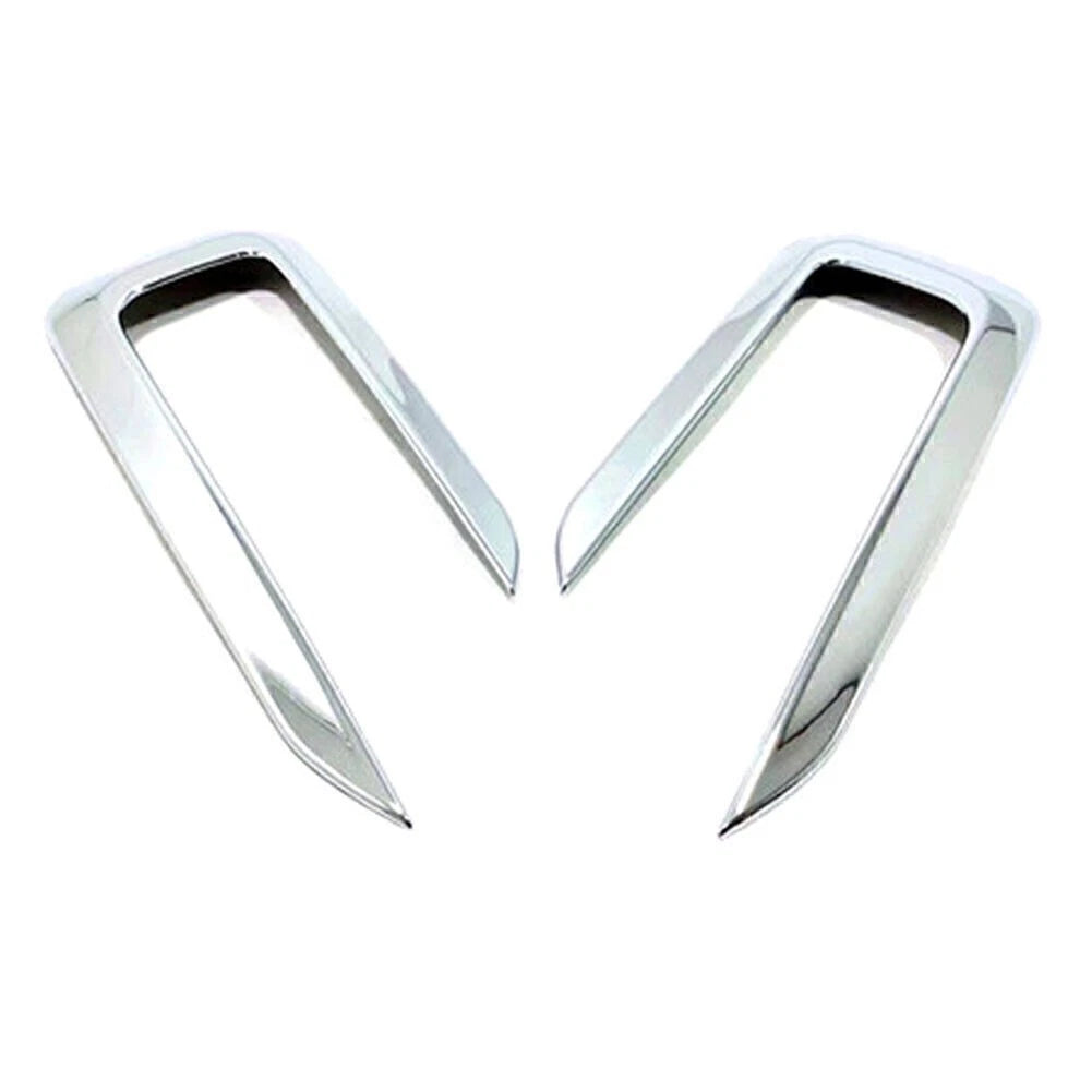 ABS Chrome Front Fog Lamp Shade Cover Trim for Volvo XC40 (2018–2022)
