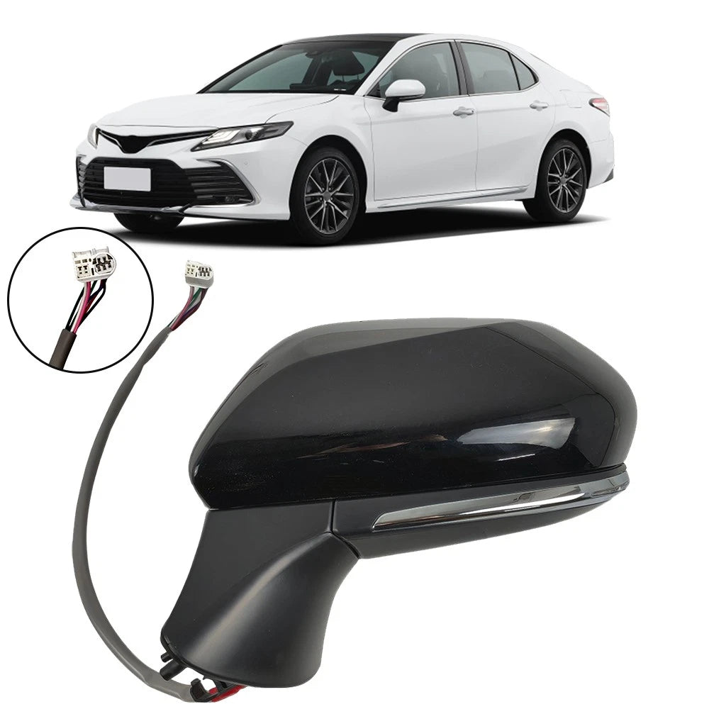 Power Heated Side Mirror Left Driver Side LH for Toyota Camry (2018–2024)