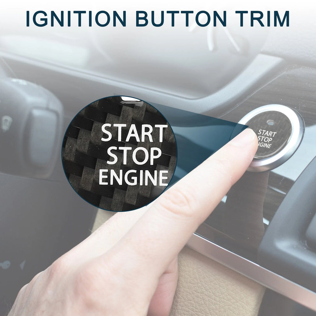 Engine Start Stop Button Cover Replacement for Mazda 3 (2014–2018)