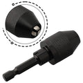 Quick Change Drill Chuck 0.3-6.5mm 1/4" Adapter for