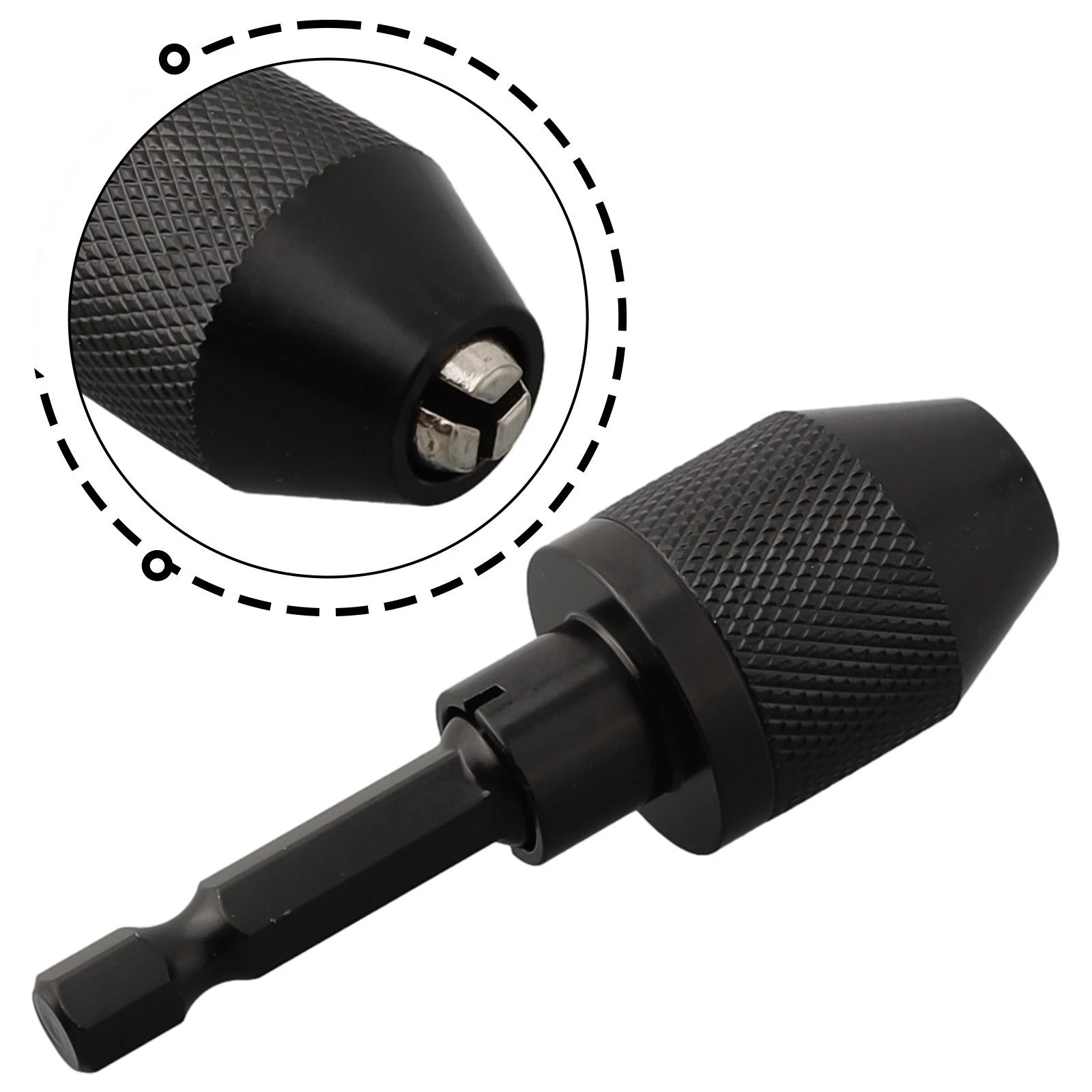 Quick Change Drill Chuck 0.3-6.5mm 1/4" Adapter for