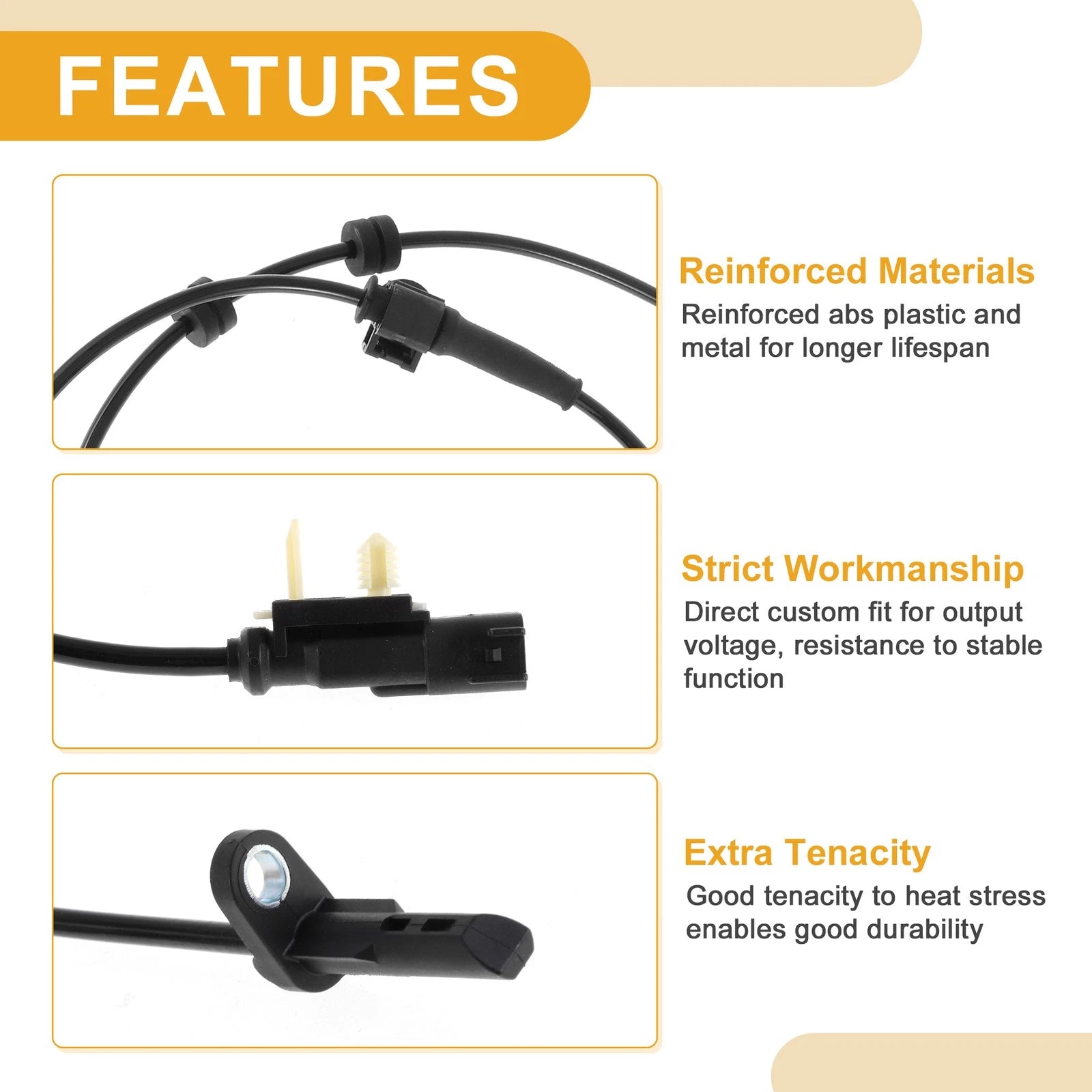 ABS Wheel Speed Sensor Replacement for Chevrolet Colorado 4WD (2015–2019)