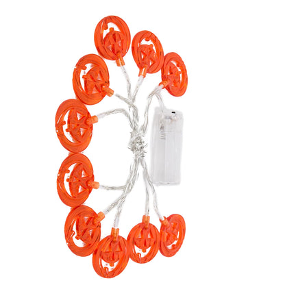 20 LED Waterproof Pumpkin String Lights for Halloween Decoration