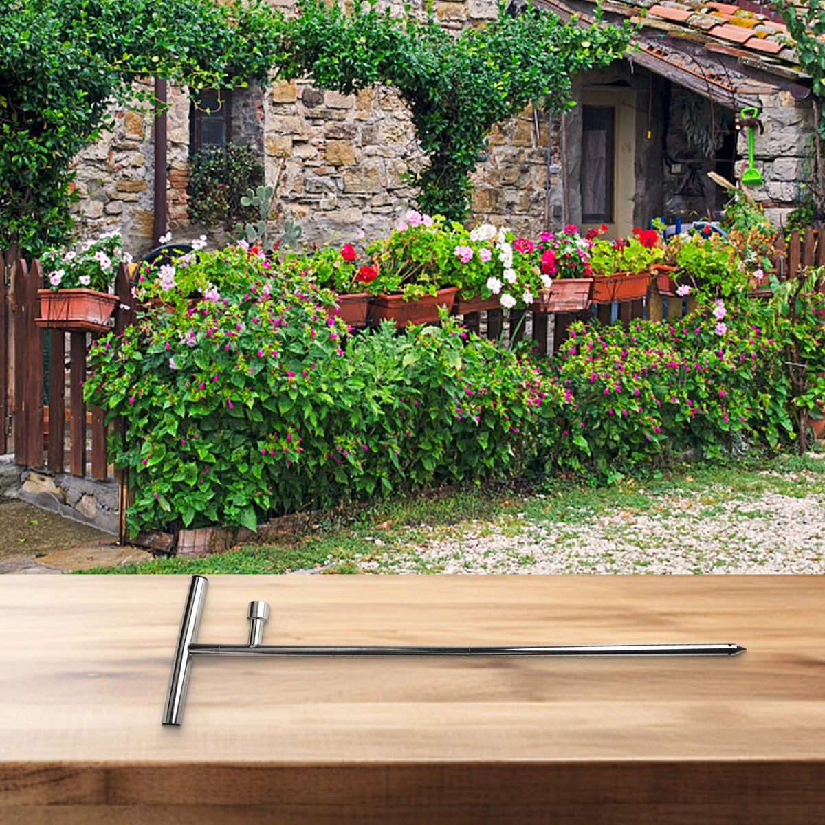 Stainless Steel Root Feeder for Effective Plant Care