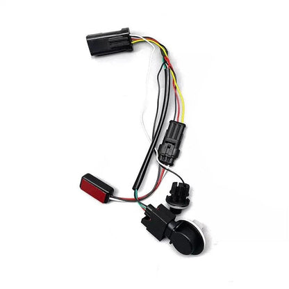 2Pcs LED Tail Light Conversion Wire Harness Kit for Ram 1500 2500 3500 (2013–2018)