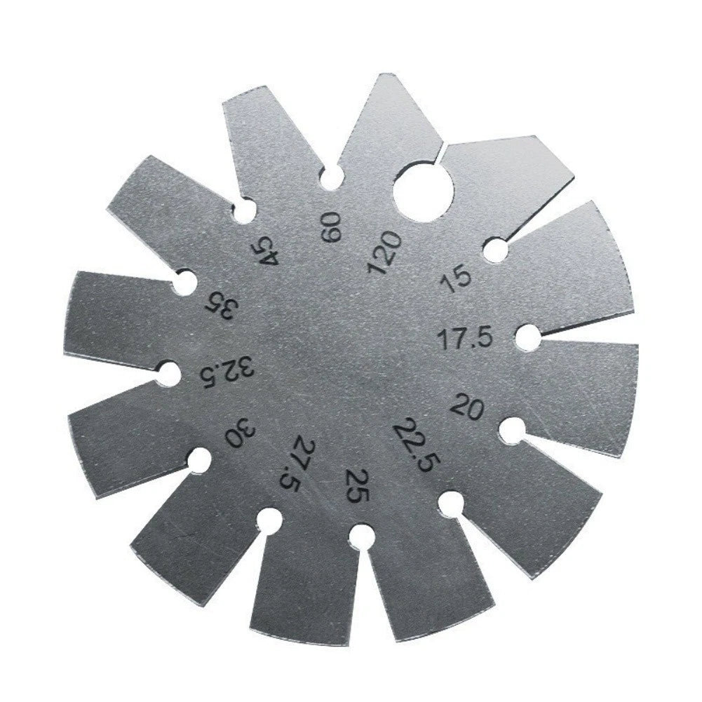 Angle Measuring Tool for Universal Use (Stainless Steel, 12 Settings)