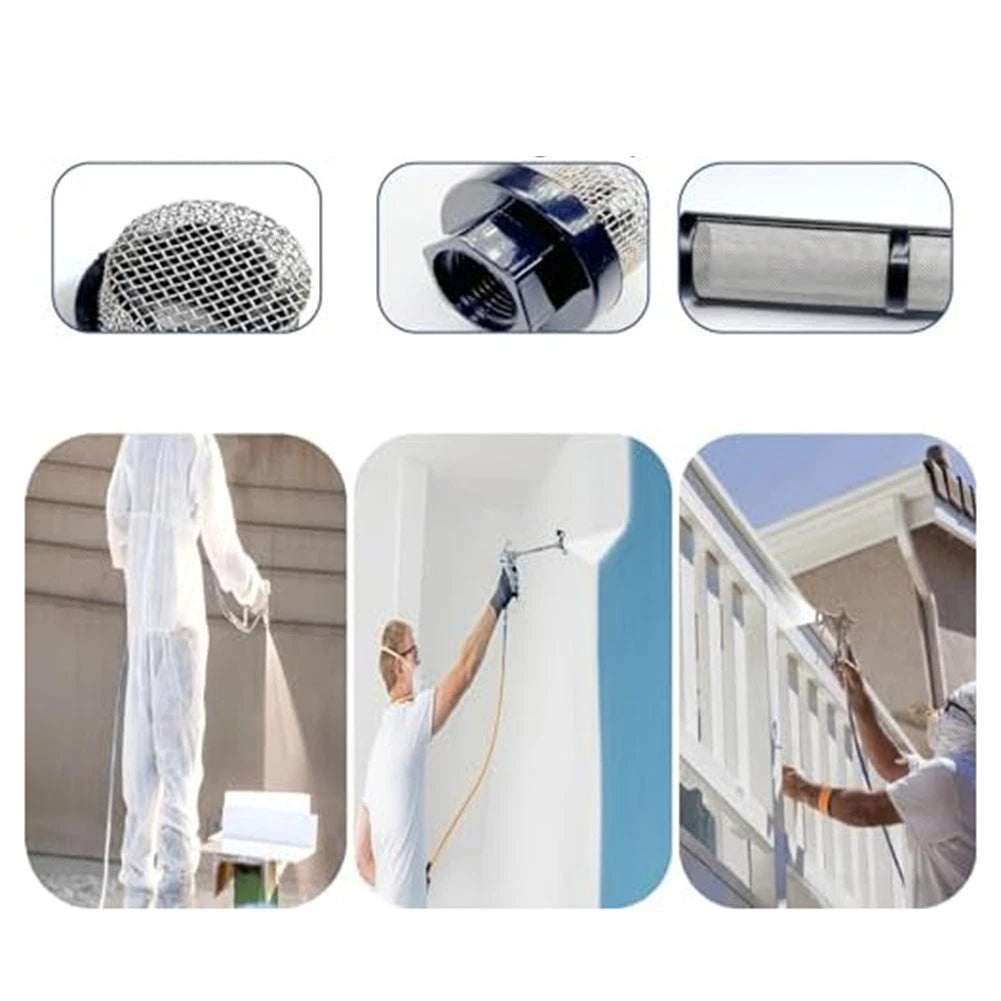 Airless Spray Machine Filter Kit for Durable Stainless Steel Components