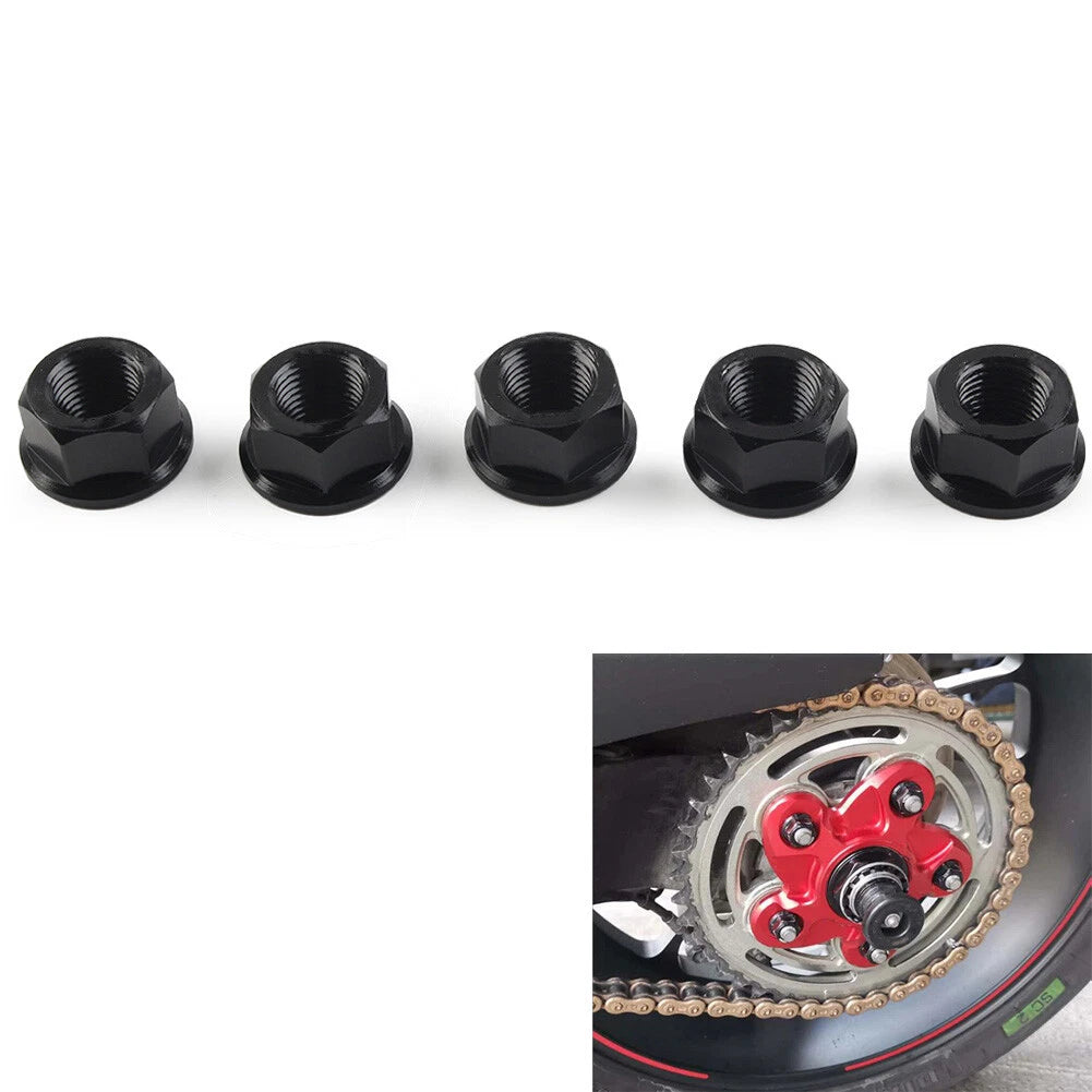 Rear Sprocket Nuts M10x1.0 for Ducati Hypermotard 796 950 Hyperstrada 821 939