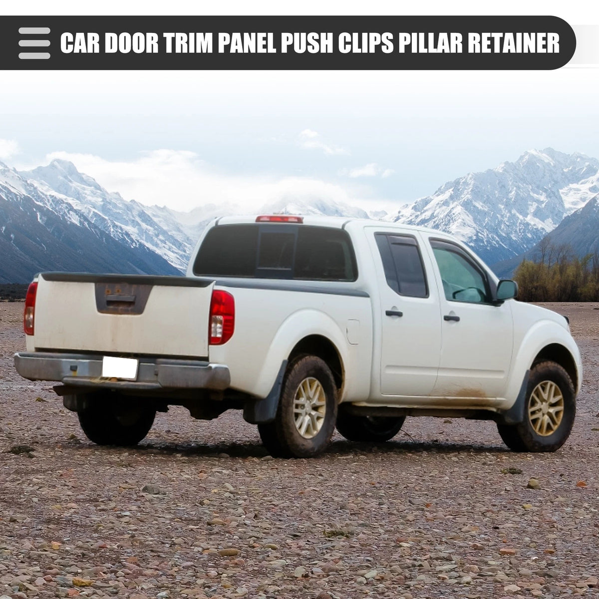 15 Pcs Door Trim Panel Push Clips for Nissan (No. 0155309791)