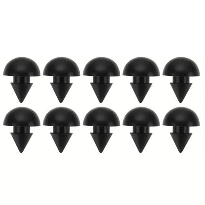 10pcs Black Rubber Pads for RV Interior Trim