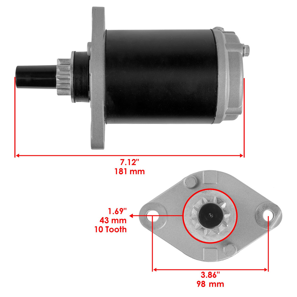 Starter Replacement for Tecumseh OHV155 OHV16 OHV160 OHV165 (New)