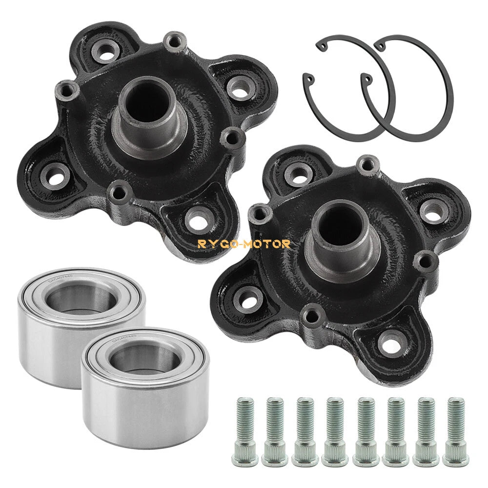 2X Rear Wheel Hub & Bearing Kit for Polaris Ranger XP 900/Crew XP 900 (2013–2019)