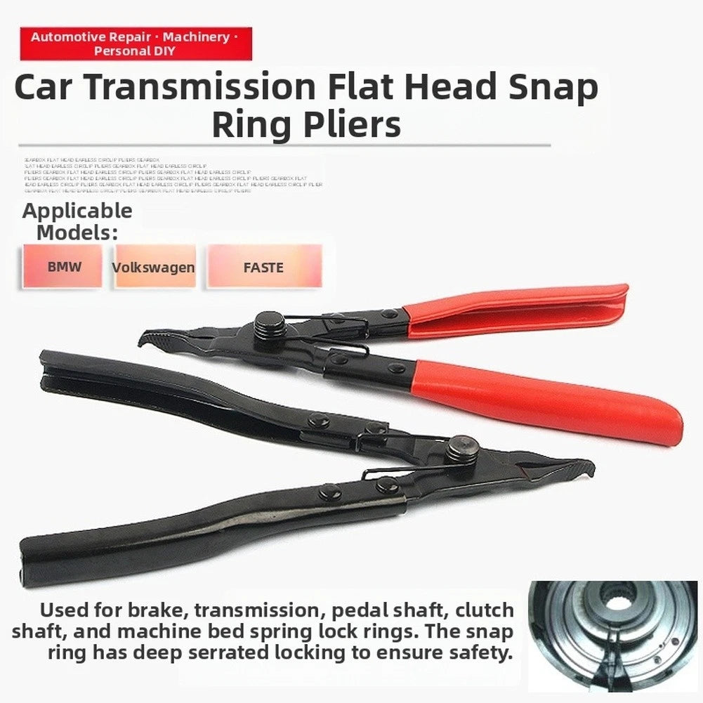 Flat Head Circlip Pliers for External Snap Rings (21mm Opening)