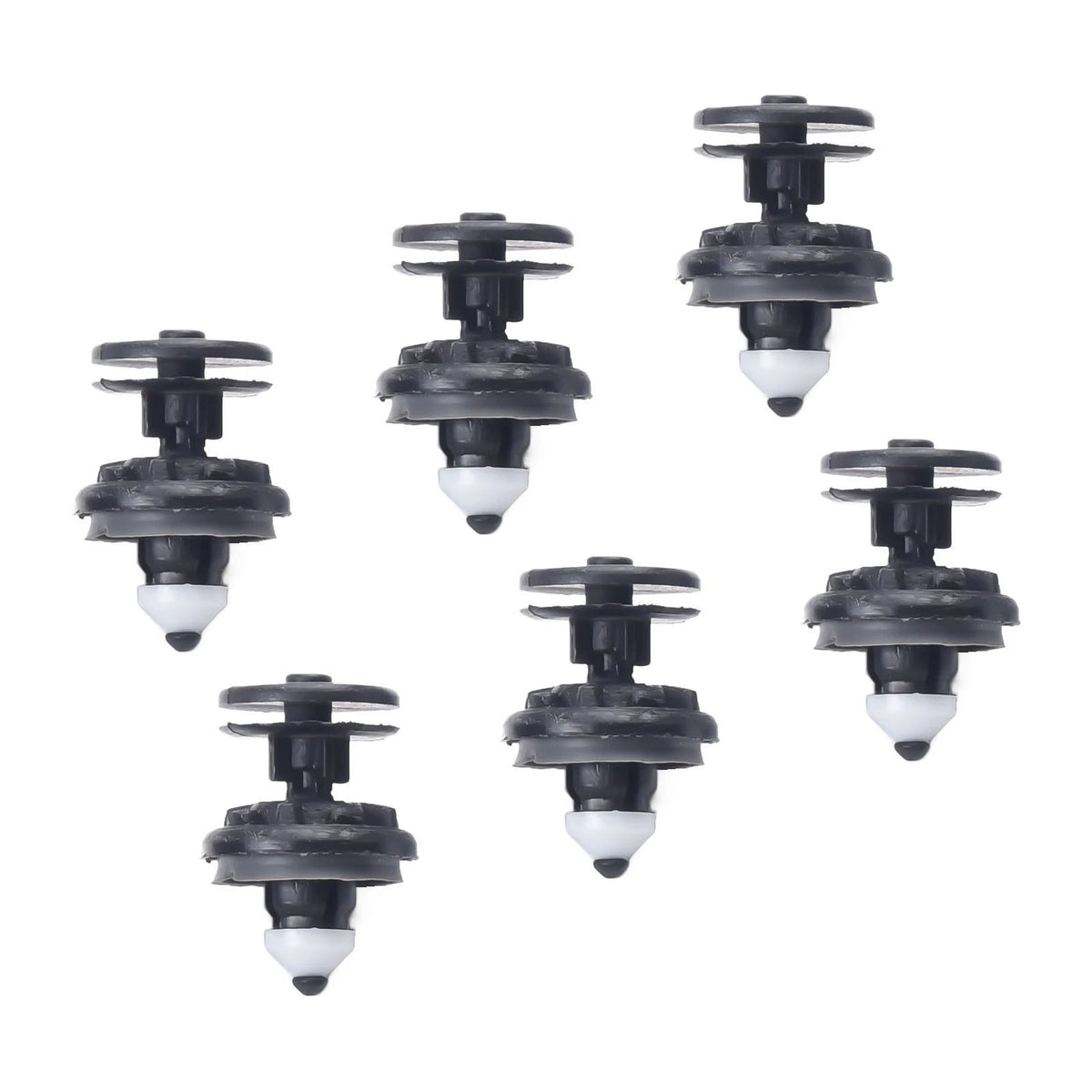 Black Plastic Door Trim Panel Clips for Ford Focus (2000–2018)
