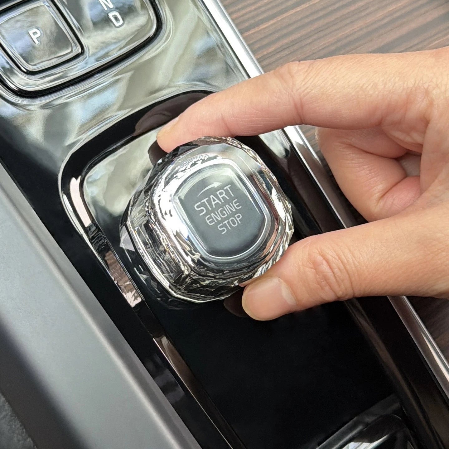 One Click Start Knob for - Glass Construction