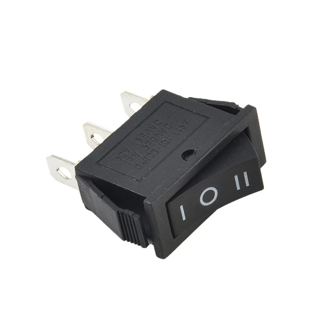 On-Off-On Rectangular Rocker Switch SPDT for Car Dashboard (Universal)
