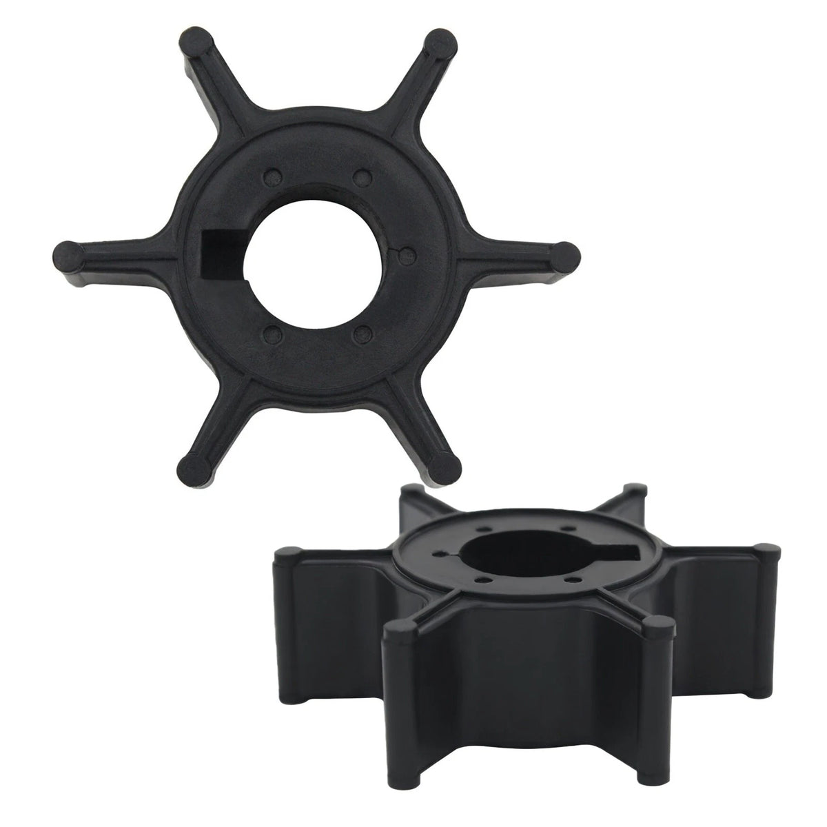 For Yamaha Water Pump Impeller 6E0-44352-00 4 5 HP 2 stroke Outboard Engine 2PCS