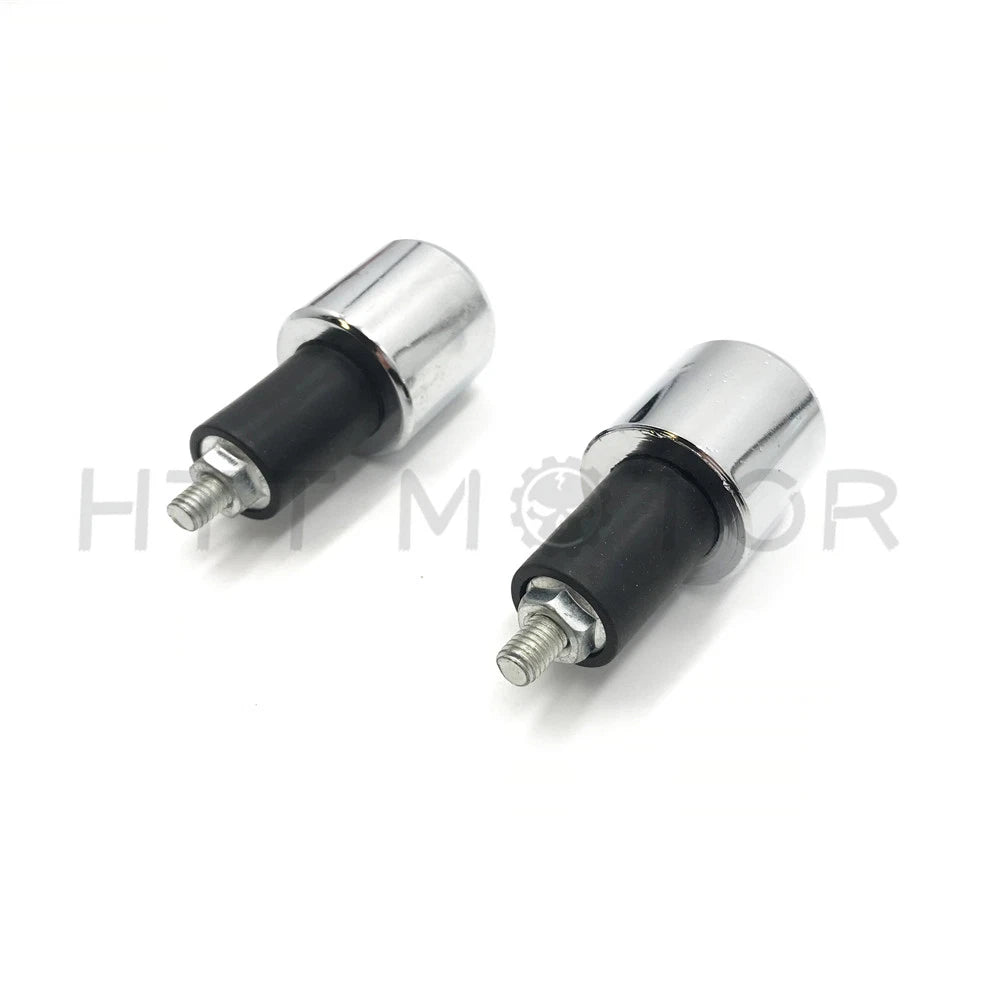 Chrome Bar Ends for Yamaha (6mm, 22mm Handlebar)