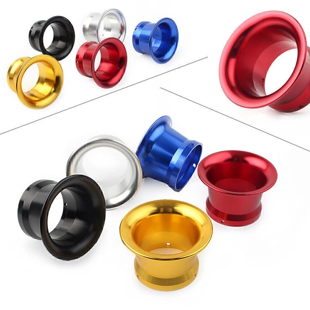 Universal Red 50mm Carburetor Air Inlet Tip Carb Vent Collar Horn Protector
