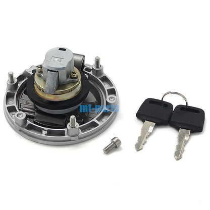 Fuel Gas Tank Cap Cover Keys for Kawasaki Ninja 300 (2013–2017)