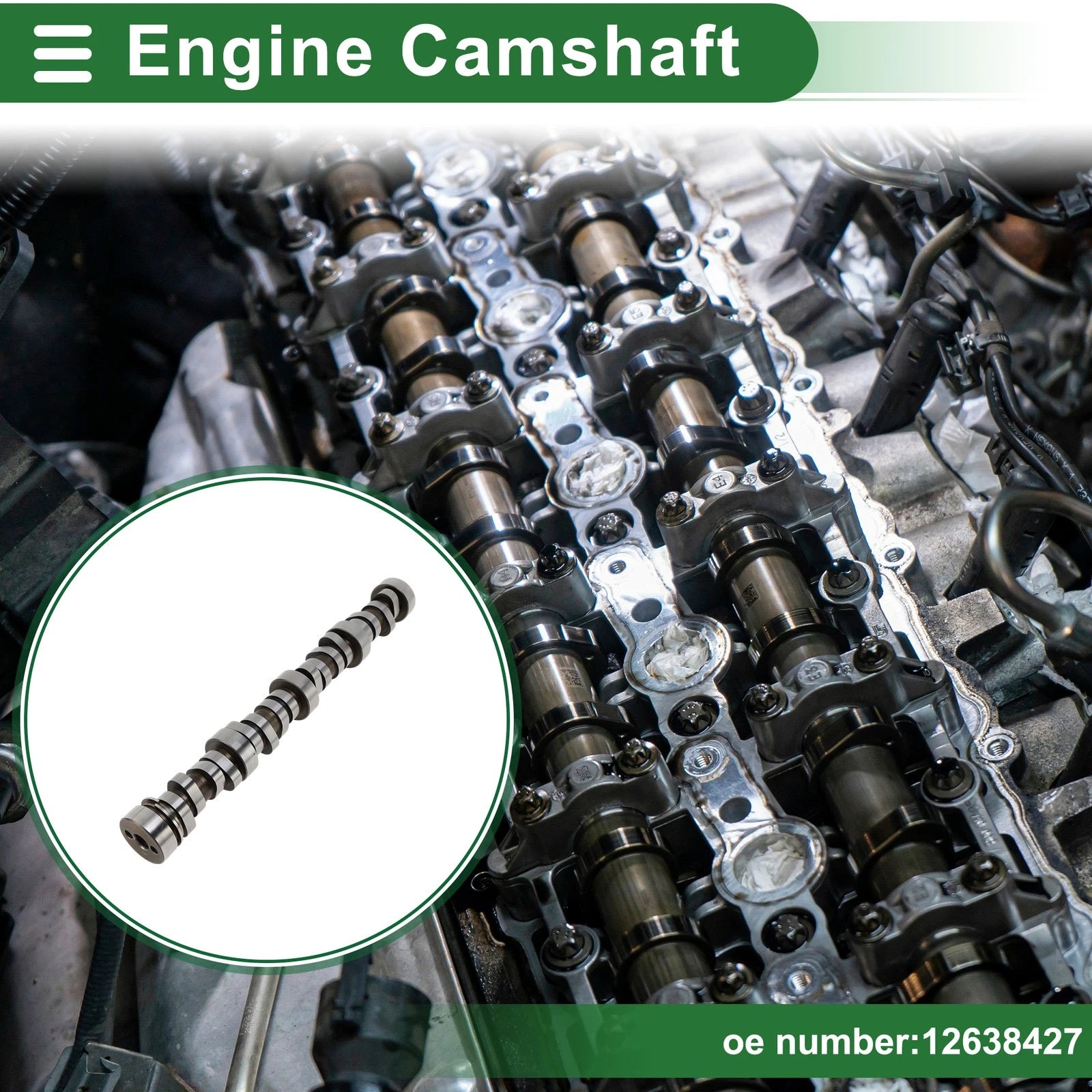 Engine Camshaft Intake Exhaust Replacement for Chevrolet Corvette (2009–2013)