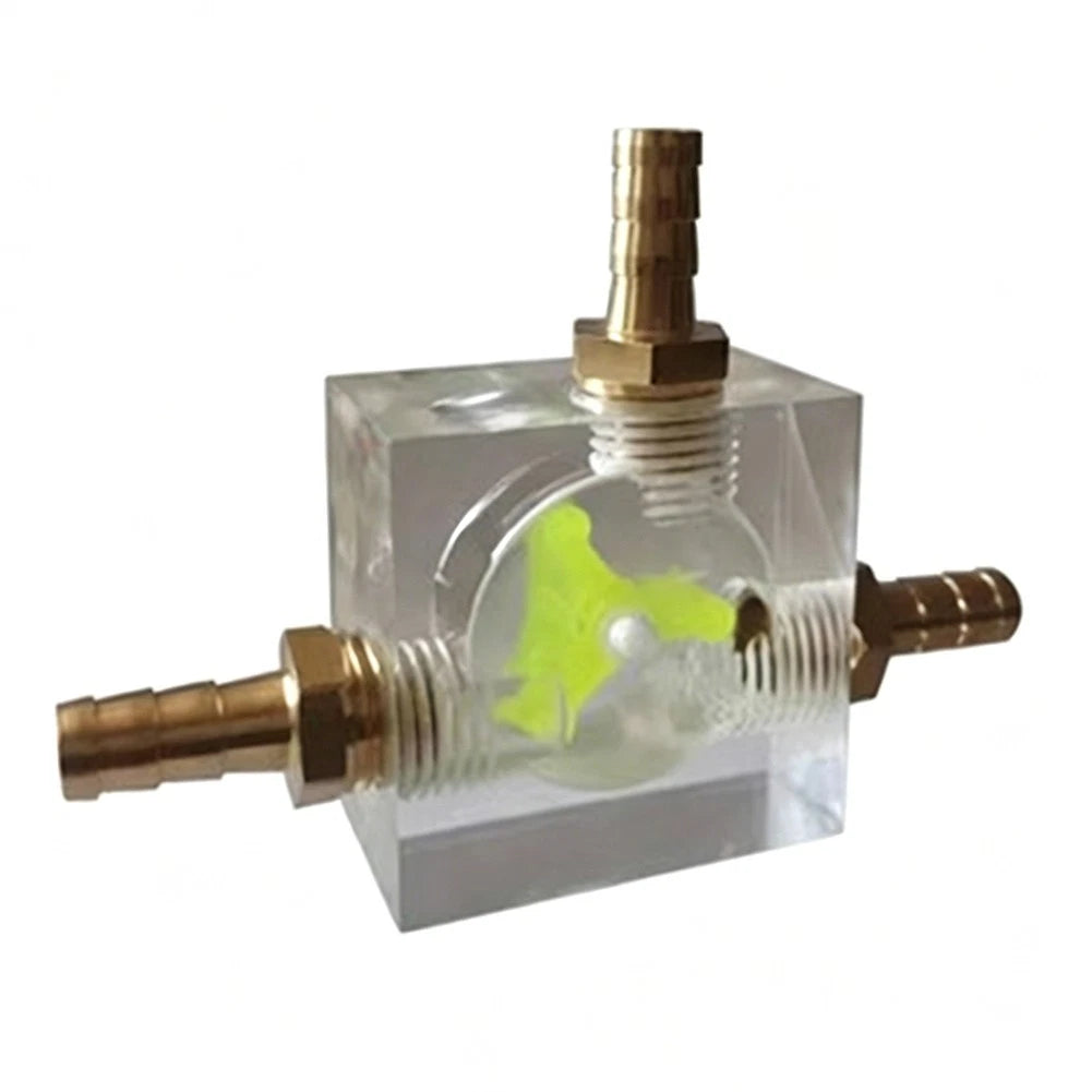 Acrylic Water Flow Indicator for DIY PC Liquid Cooling & CNC Applications