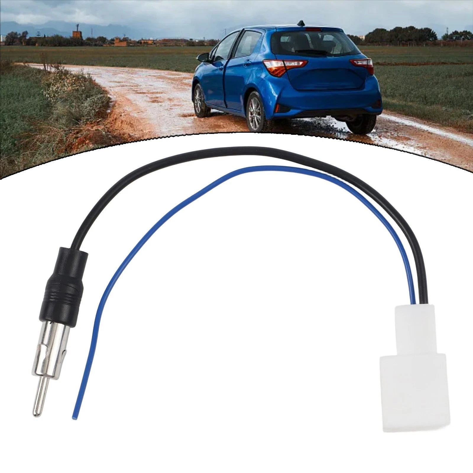 Radio Wire Connector Cable for Car Accessories (DC 12V)