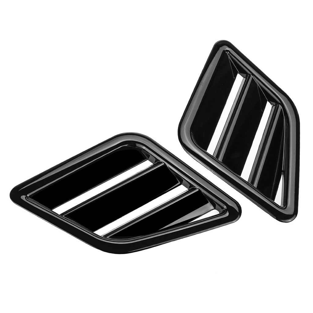 Gloss Black Hood Vent for Honda Nissan Lexus (Universal)