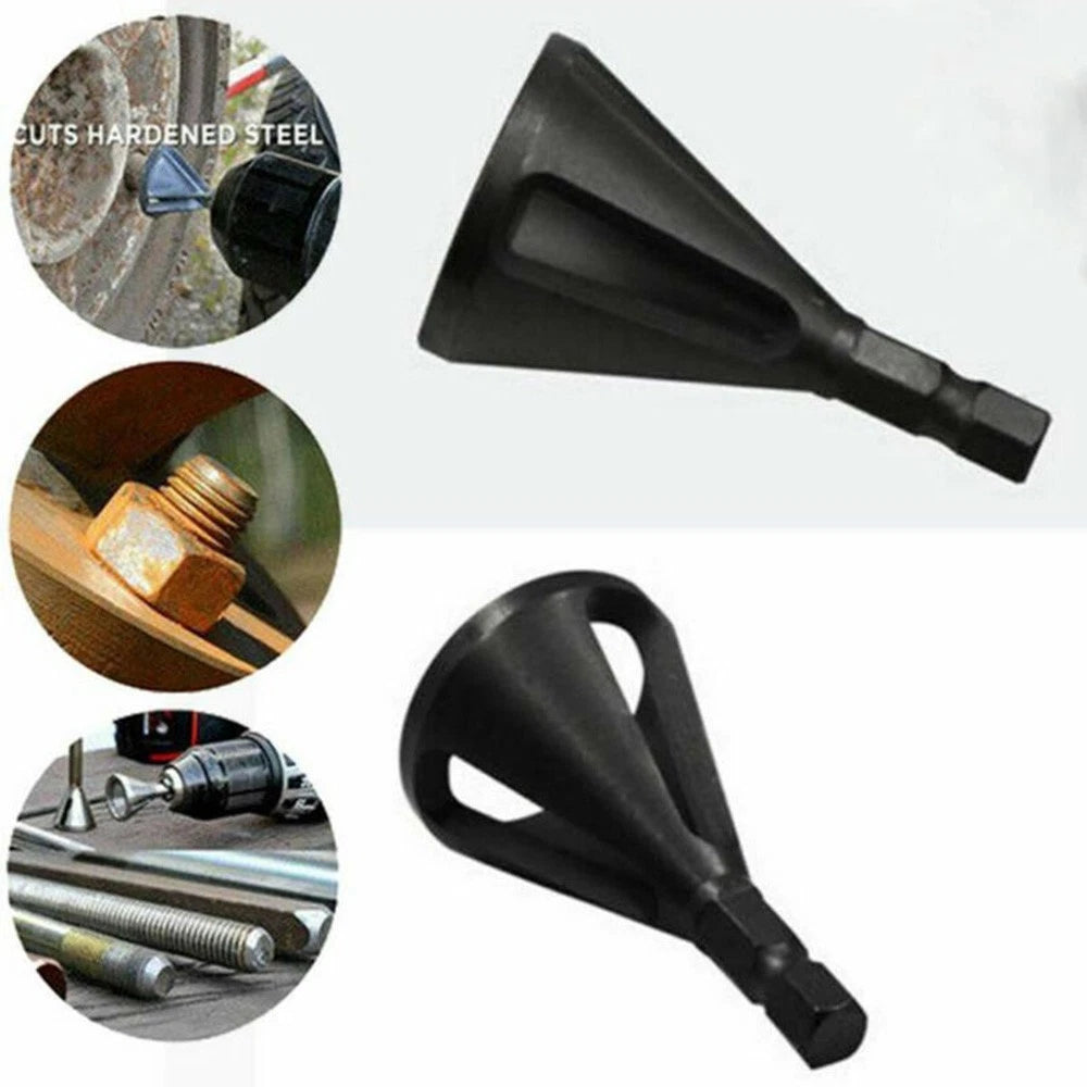 2X Deburring External Chamfer Hex High Speed Tools for Wood Adapter