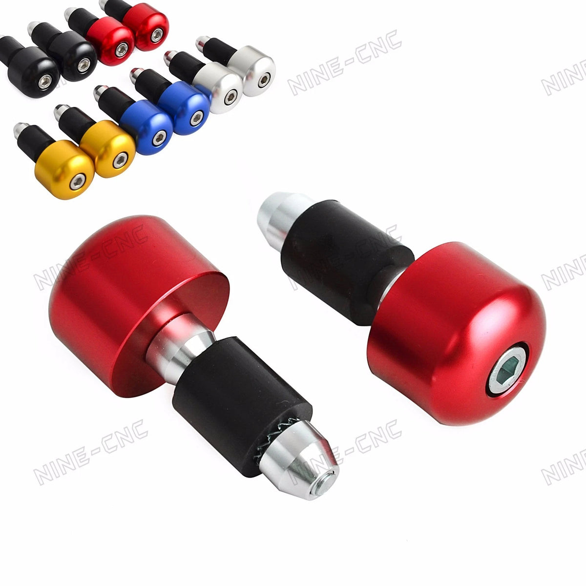 Bar Ends Handlebar Caps for Ducati Multistrada 1200 (2013–2014), 1199 Panigale, 1198 S