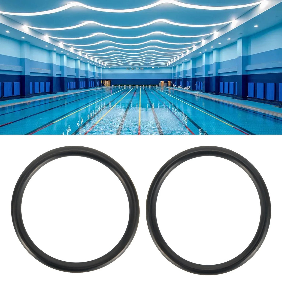 2X O Rings for Intex Swimming Pool Hose