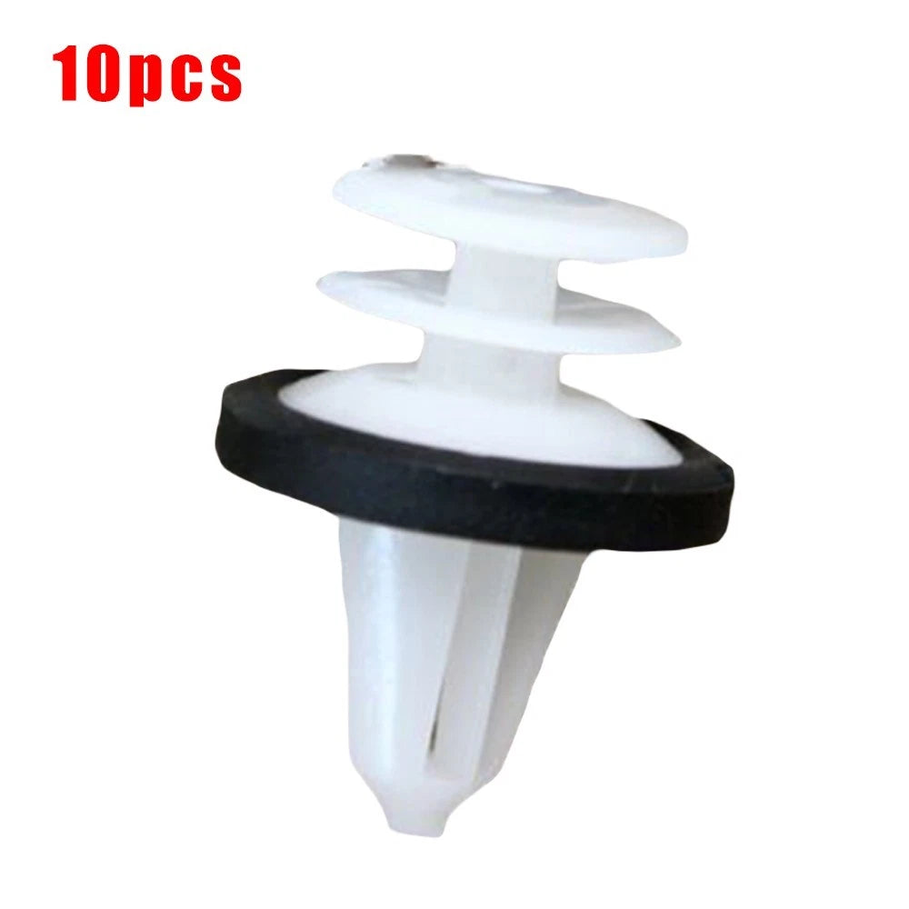 W713297-S300 Rivets Plastic Panel Clips With Sealer For Ford 10pcs set