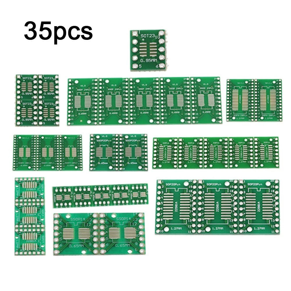 IC Adapter Board SSOP to DIP8/SMD Conversion PCB Kit 5V 5W