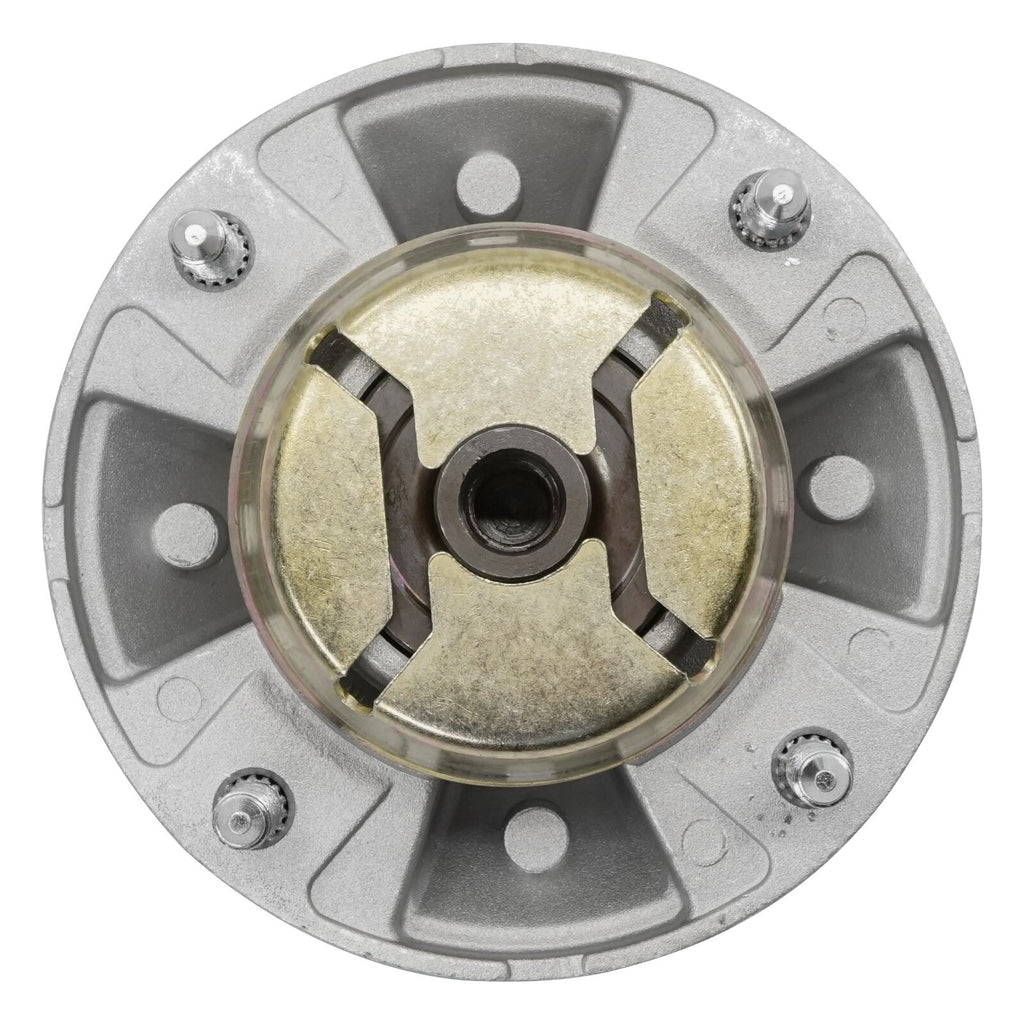 Spindle Assembly Replacement with Pulley Bolt for John Deere AM126418 (—)