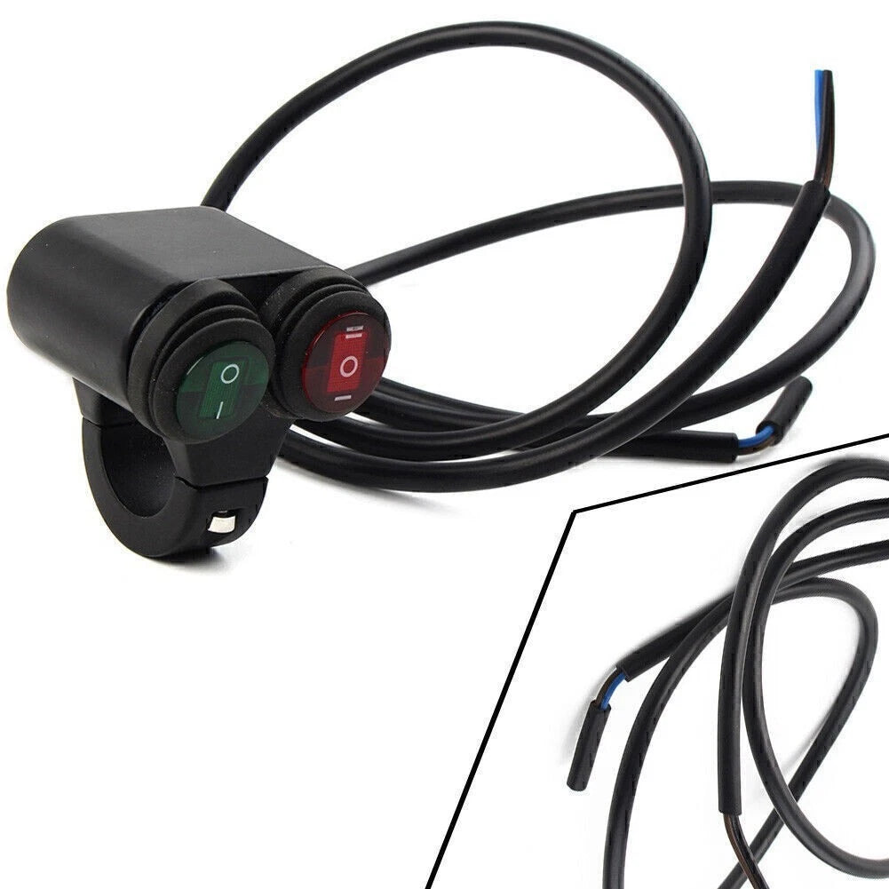Dual On Off Switch for Motorcycle Handlebar (7/8'' 22mm)