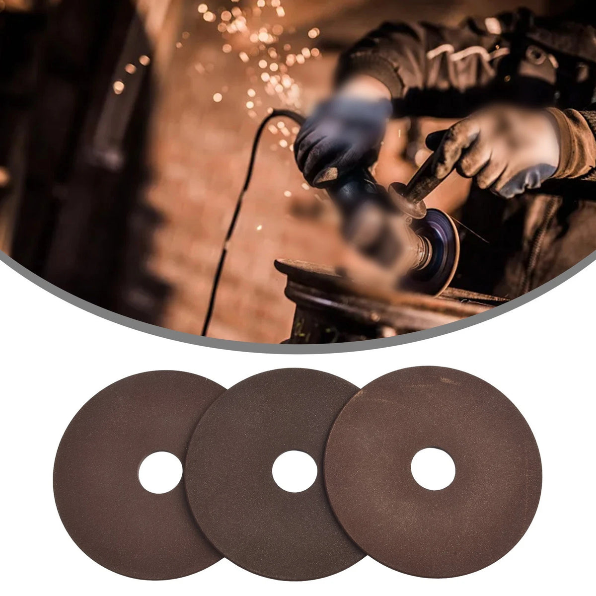 3X Grinding Discs for 3/8" 404 Chain