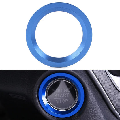 Start Stop Switch Button Ring Trim for Honda CR-V (2017–2022) Blue