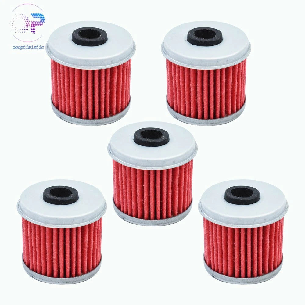 5X Oil Filter for Honda TRX450R TRX450ER (2004–2009)