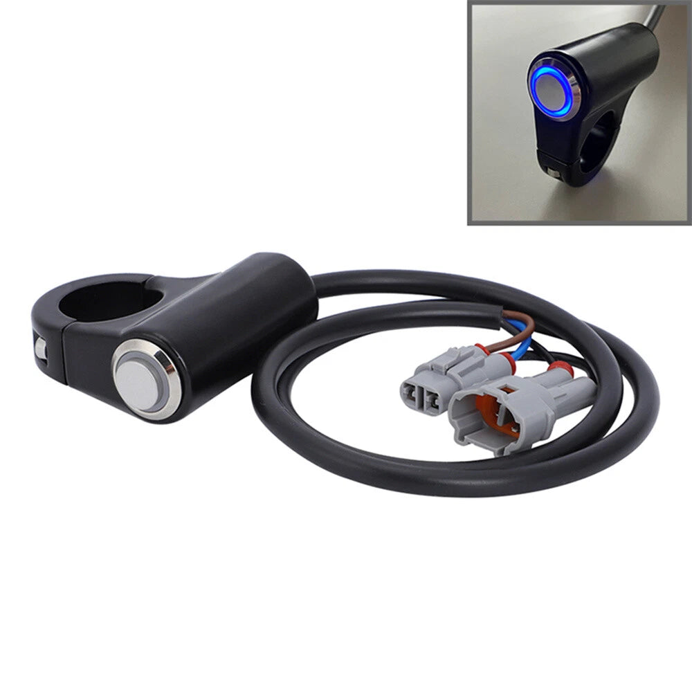 Blue LED Headlight Switch For Sur-Ron Light Bee X Segway X260 X160 Plug And Play