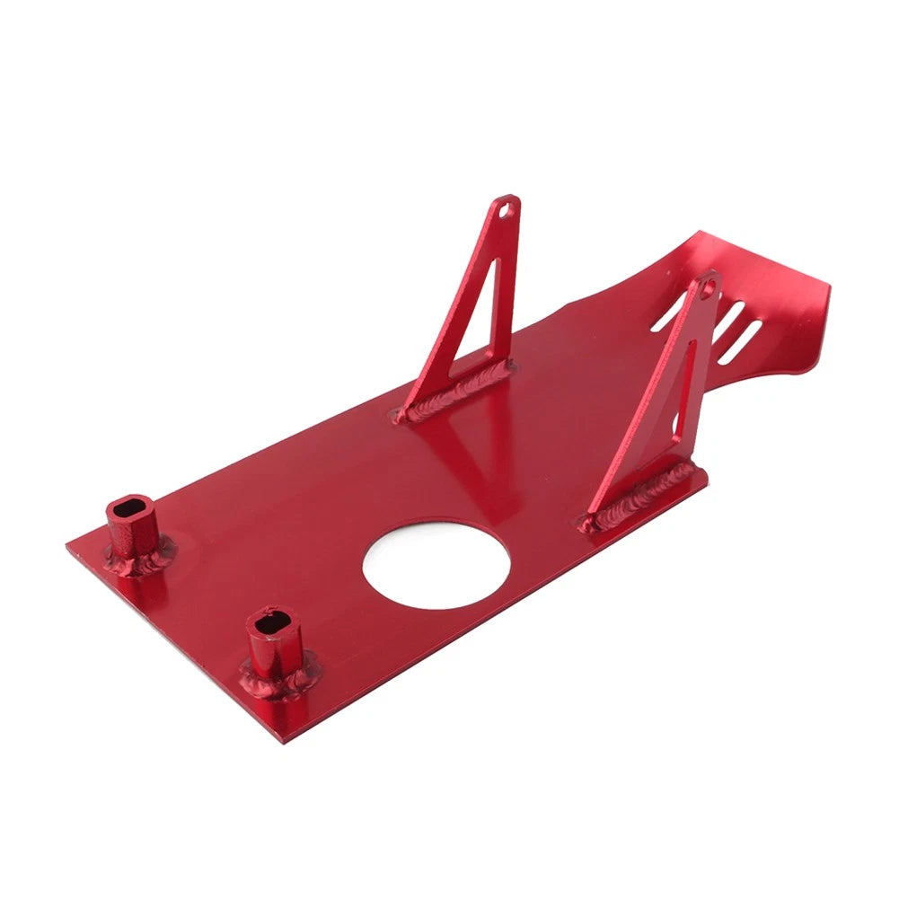 Engine Underride Guard for Honda CRF50/XR50 (2000–2007) Aluminum Red