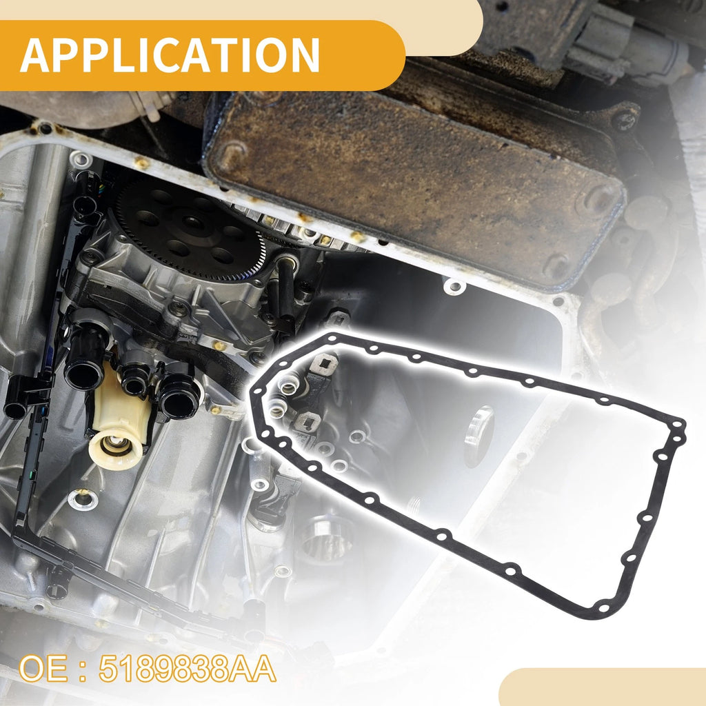 Transmission Filter Oil Pan Gasket Replacement for Jeep Compass (2007–2017)
