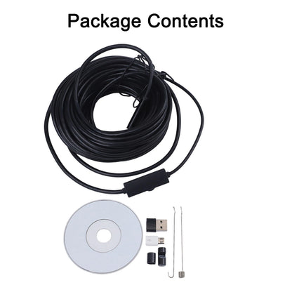 Pipe Inspection Camera for Sewer Drain Cleaning (15m/50 Ft) Waterproof