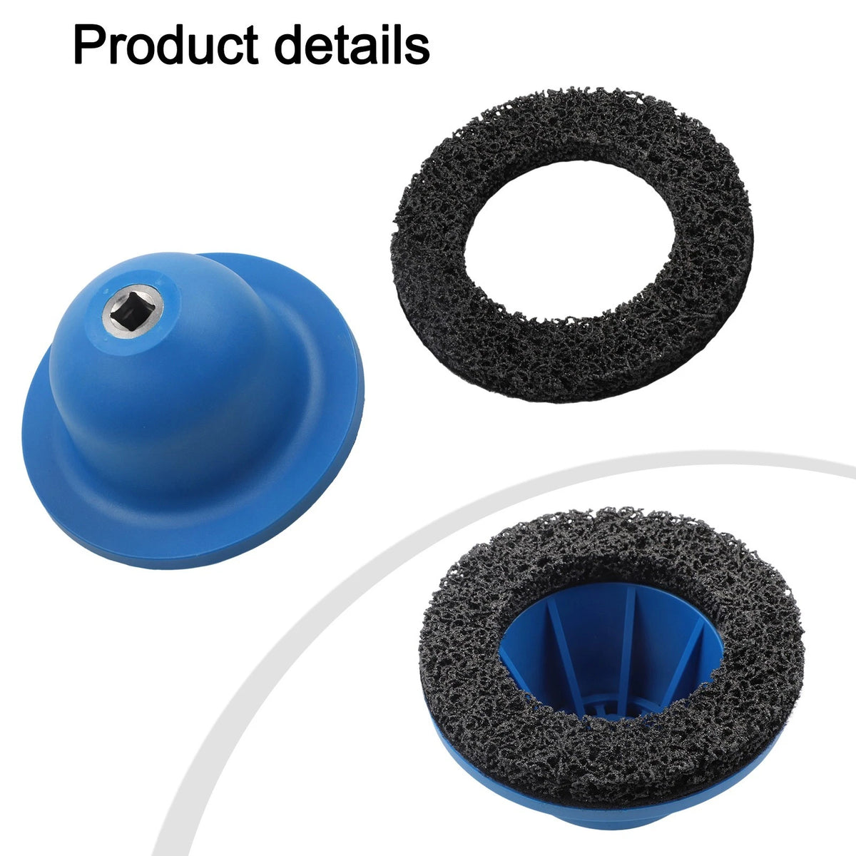 150mm Rust Grinding Wheel Hub Brush for Cordless & Air Drills