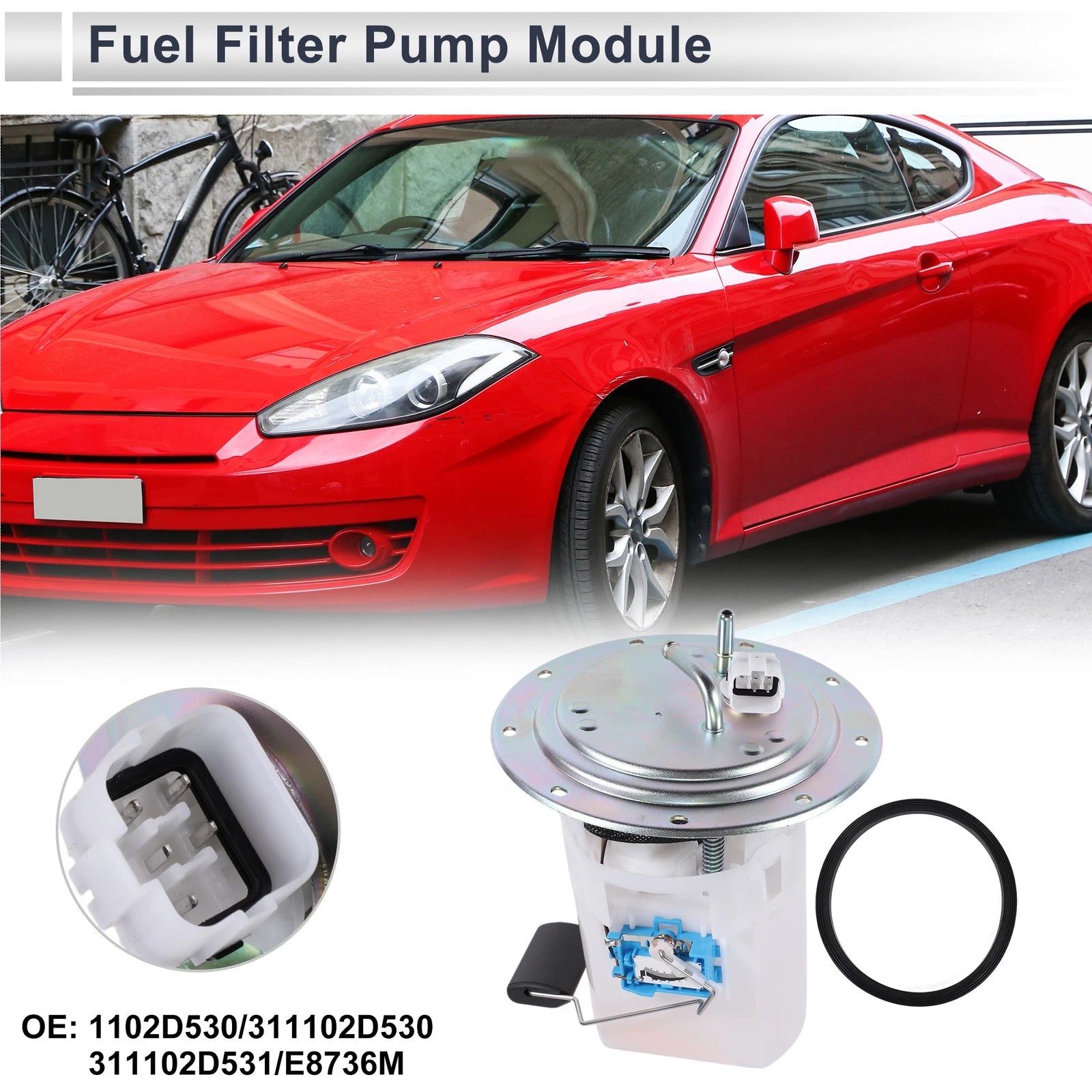 Fuel Pump Assembly OEM Replacement for Hyundai Elantra L4 2.0L (2004–2006)