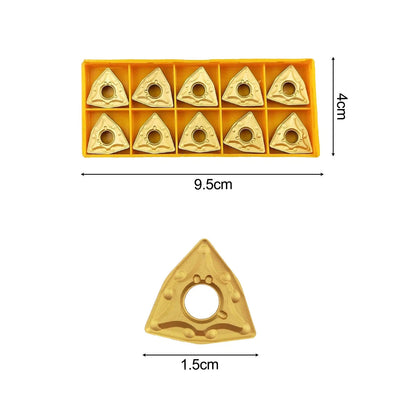10PCS Carbide Inserts WNMG080408 for CNC Machining