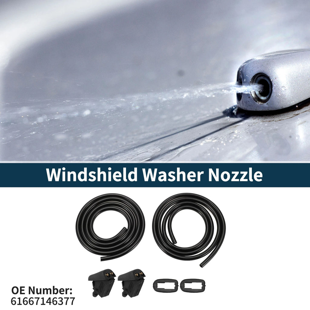 Windshield Washer Nozzle Set for Mini Cooper (2002–2008) No. 61667146377