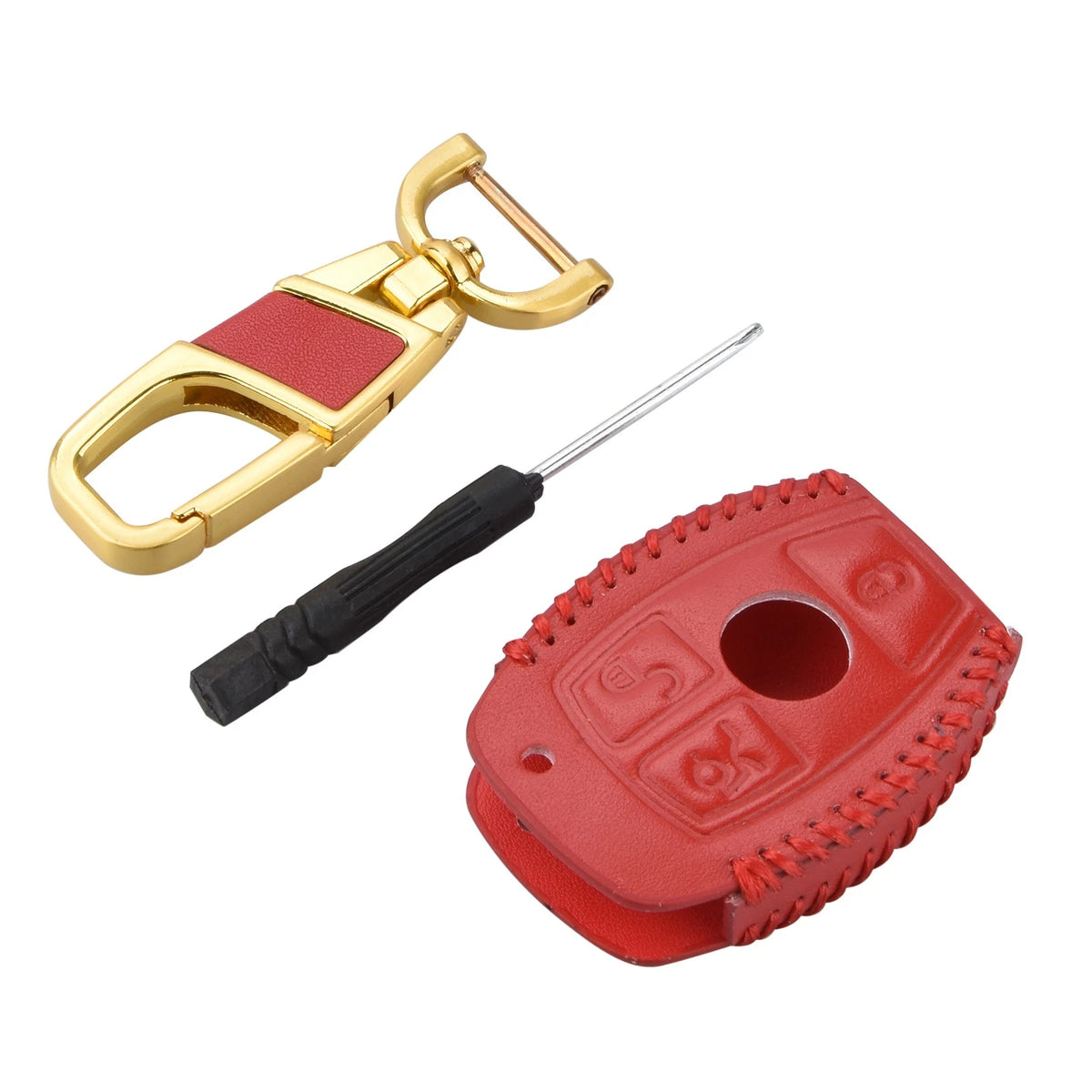 3X Key Case Holder Cover for Mercedes Benz E