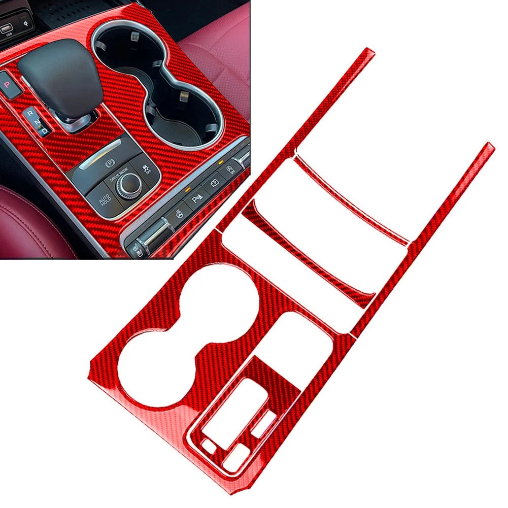 Control Panel Water Cup Holder Cover Trim for Kia Stinger (2018–2023)